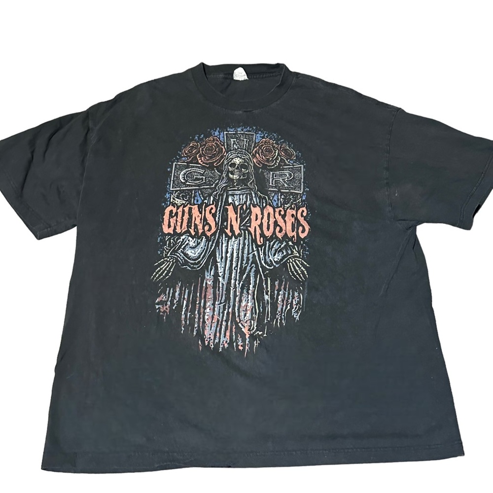 Guns N Roses Alstyle T Shirt Mens 2XL Music Black Short Sleeve Band